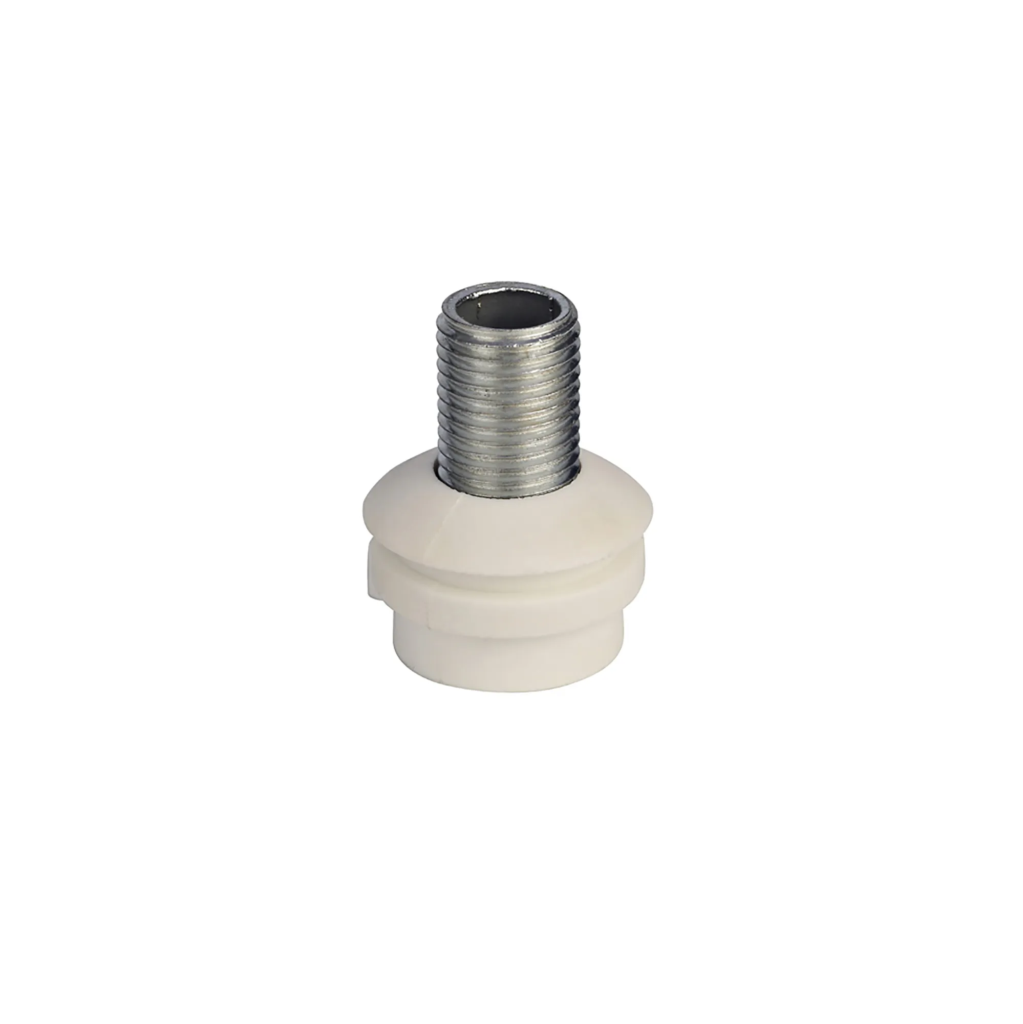 Ret. Collar For Pendant Rod M8 Internal Thread 99-080-1  Eutrac Adapters & Components-White
